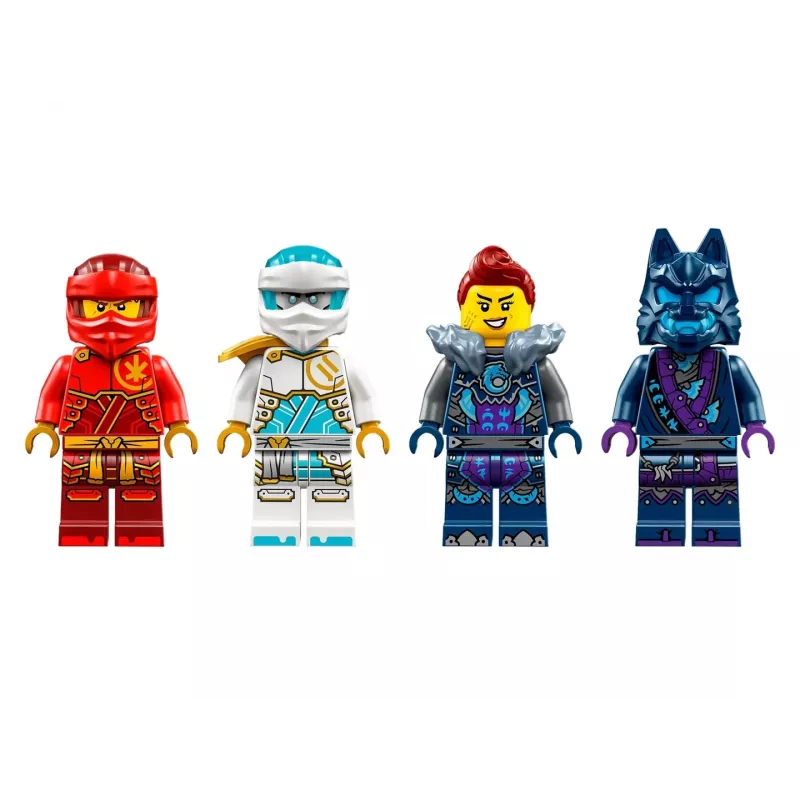 LEGO NINJAGO setti 71808 — 322 osaa, 4 minihahmoa, korkeus 160 mm, ikä 7+