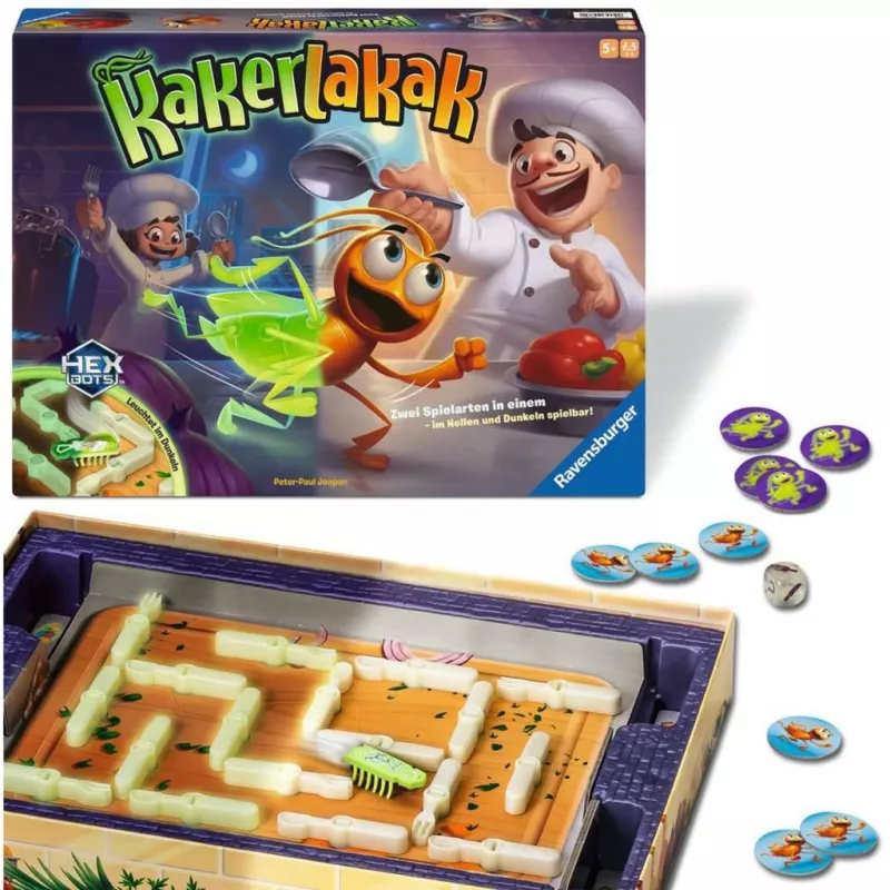 Kakerlakak Glow in the Dark, lautapeli