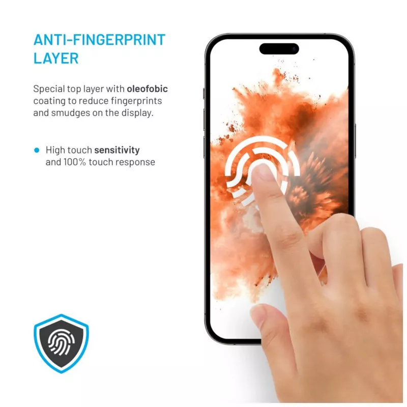 Fixed näytönsuoja | Apple | iPhone Air | karkaistu lasi | läpinäkyvä | 2.5D