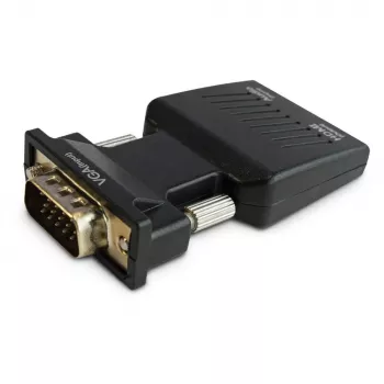 SAVIO CL-145 VGA-HDMI-muunnin, ääni, Full HD, musta