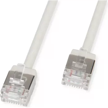 ROLINE U/FTP-patchkaapeli Cat.6A erittäin lyhyt RJ45 harmaa 1,5 m – verkko – FTP (21.15.4504)