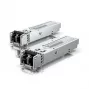 Ubiquiti SFP lähetin-vastaanotin, joka tukee multimuotokuidun käyttöä duplex-LC-UPC-liittimellä. (UACC-OM-MM-1G-D)
