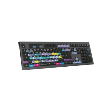 Logickeyboard ASTRA 2 näppäimistö USB AZERTY English musta (LKB-RESB-A2M-FR)