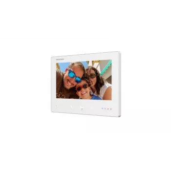 Hikvision DS-KH7300EY-WTE2/valkoinen video-ovipuhelinjärjestelmä 17,8 cm (7 inch)