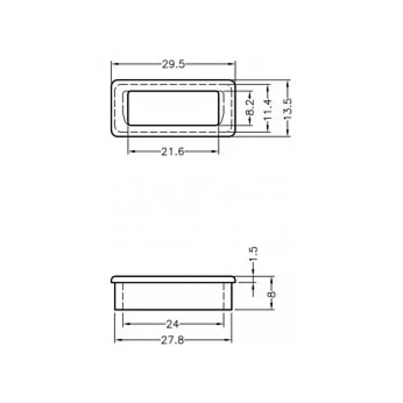 Rasiantoppatulppa DVI DeLOCK 60160