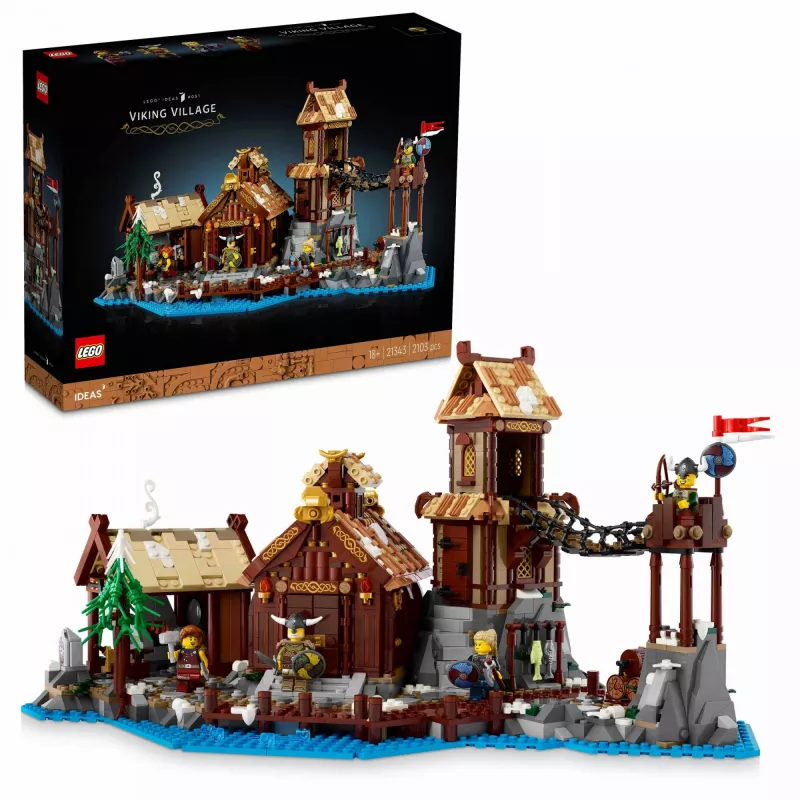 LEGO Ideas - viikinkikylä