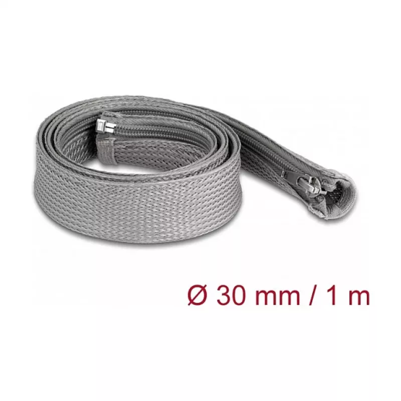 Punossukka DeLOCK 20825 1 m x 30 mm harmaa