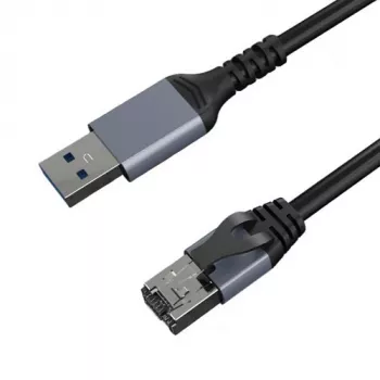Verkkokaapeli CAT6 UTP, USB3.0 Type-A - RJ45, 3 m