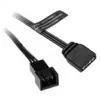 ARGB-adapterikaapeli Barrow ZBDZJX-5M – 3-pin 5V osoitteellinen RGB, pituus 10 cm