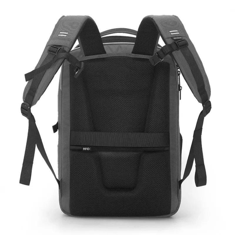 Reppu XDDESIGN Bizz harmaa P705.932 – vedenpitävä, kevyt kaupunkireppu
