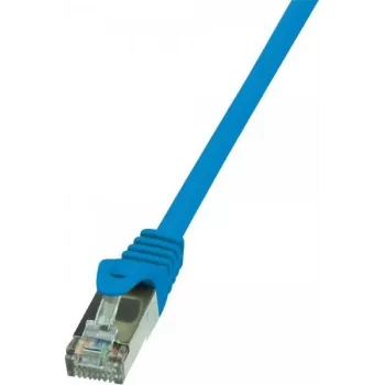 Logilink - verkkokaapeli - RJ-45 (uros) - RJ-45 (uros) - 1 m - SF/UTP - CAT 5e - sininen (CP1036D)