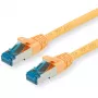 VALUE - patchkaapeli - RJ-45 (M) - RJ-45 (M) - 2 m - SFTP, PiMF - CAT 6a - halogeeniton, valettu, lukituskielekkeetön taittosuojaus, säikeinen johdin - keltainen (21.99.1932)