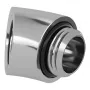 Barrow 45° adapteri G1/4 ulkokierre G1/4 sisäkierteeseen, hopea, malli TDWT45-V2 S
