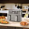 Kuumailmafriteerauskeitin Ninja DZ400EU 9,5 L 2470 W harmaa Double