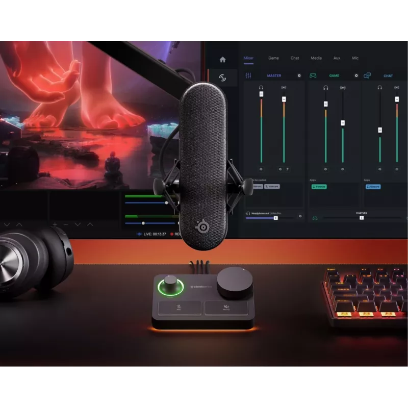 PC-mikrofoni Steelseries ALIAS PRO