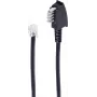 shiverpeaks ®-BASIC-S--TAE N-pistoke - Western-pistoke 6/6, faksilaitteille, 6-johdin, 3,0 m (BS70163)