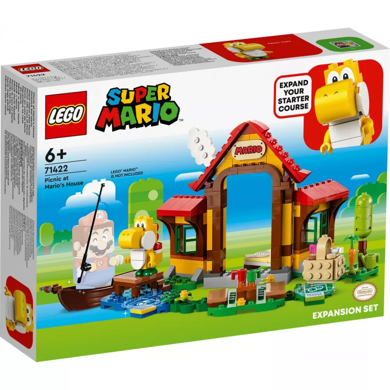 LEGO SUPER MARIO 71422 LISÄOSASETTI - PIKNIK MARION KOTONA