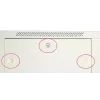 Extralink rack-asennuskaappi 12U 600x450 ASP harmaa seinäasennettava, metalliovi