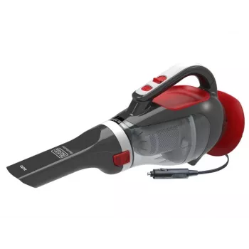 Black & Decker ADV1200 käsipölynimuri harmaa, punainen pussiton