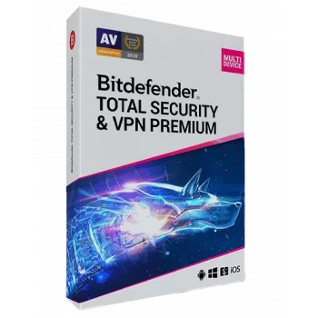 Bitdefender Premium VPN | 10 PC | 1 vuosi | Vain EU