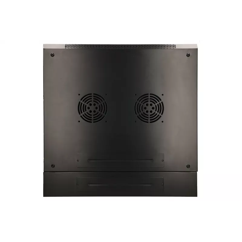 Extralink rack-asennuskaappi 6U 600x600 AZH musta seinäasennettava, kääntyvä