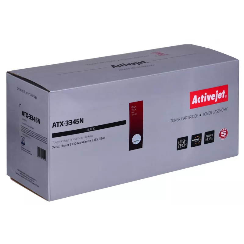 Activejet ATX-3345N värikasetti (korvaa Xerox 106R03773; Supreme; 3 000 sivua; musta)
