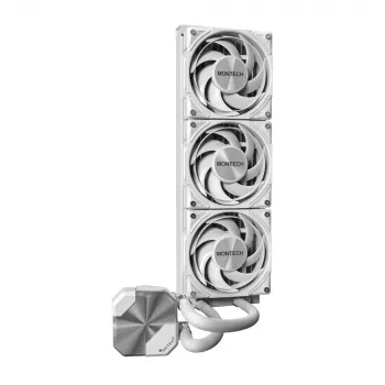 Vesijäähdytys Montech HyperFlow Silent AiO - 360 mm, valkoinen