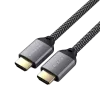 Satechi ST-8KHC2MM - 2 m - HDMI tyyppi A (Standard) - HDMI tyyppi A (Standard) - harmaa