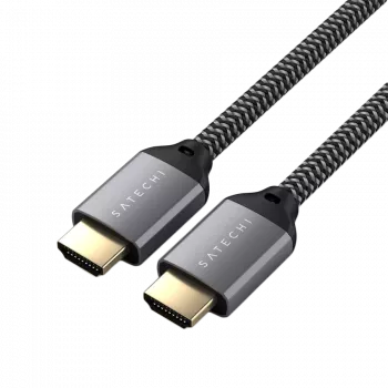 Satechi ST-8KHC2MM - 2 m - HDMI tyyppi A (Standard) - HDMI tyyppi A (Standard) - harmaa