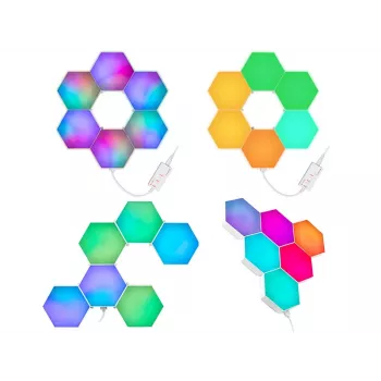 Upotettava RGB-LED-paneeli TRACER Smart Hexagon Tracer 47256 Ambience TRAOSW47256