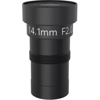 Turvakameran objektiivi AXIS 03140-001 – 14,1 mm polttoväli, 31° vaakasuuntainen katselukulma, musta