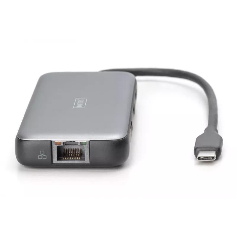 USB-C-telakointiasema Digitus DA-70915 8-porttinen 100W Power Delivery