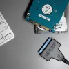 Akyga AK-CA-86 SATA–USB-A 3.0 -adapterikaapeli 2,5 tuuman asemille, 0,3 m, musta