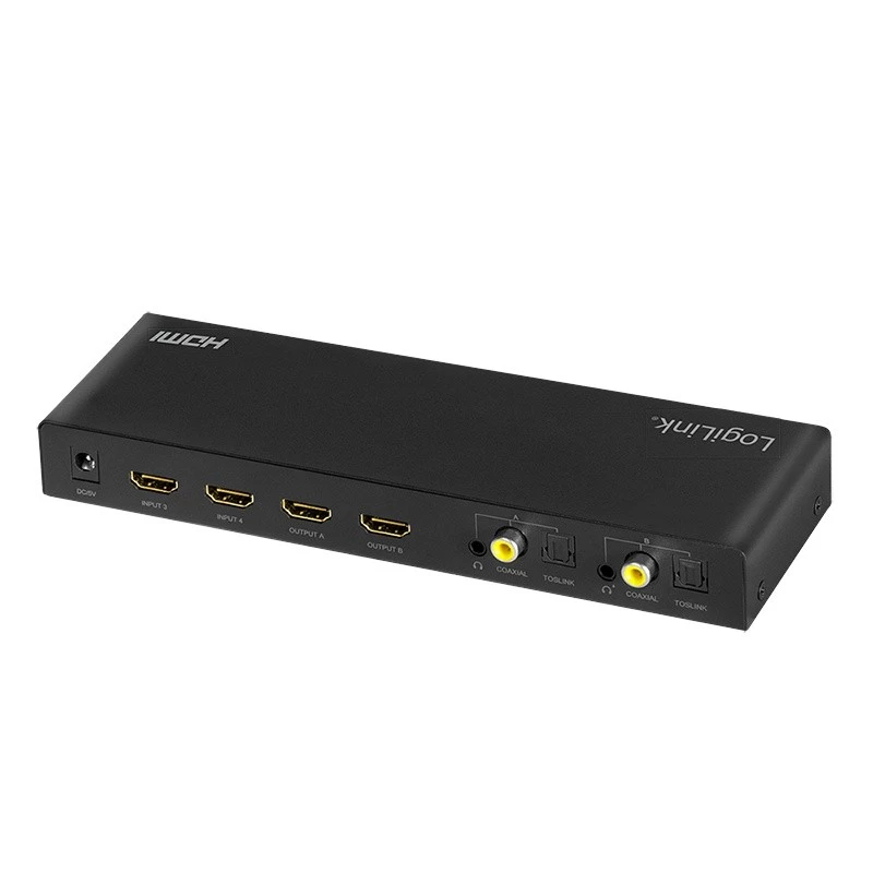 HDMI-kytkin 4x2-porttinen 4K/60Hz