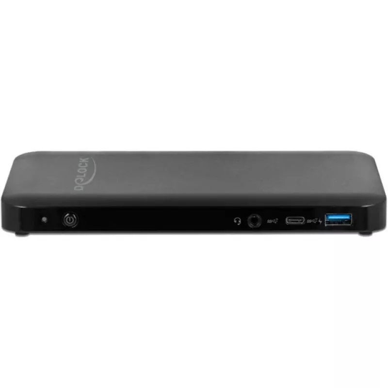 Delock USB Type-C DP 1,4 -telakointiasema 4K – telakointiasema – USB-C 3,2 Gen 2 – HDMI, DP – 1GbE – 85 wattia (87746)