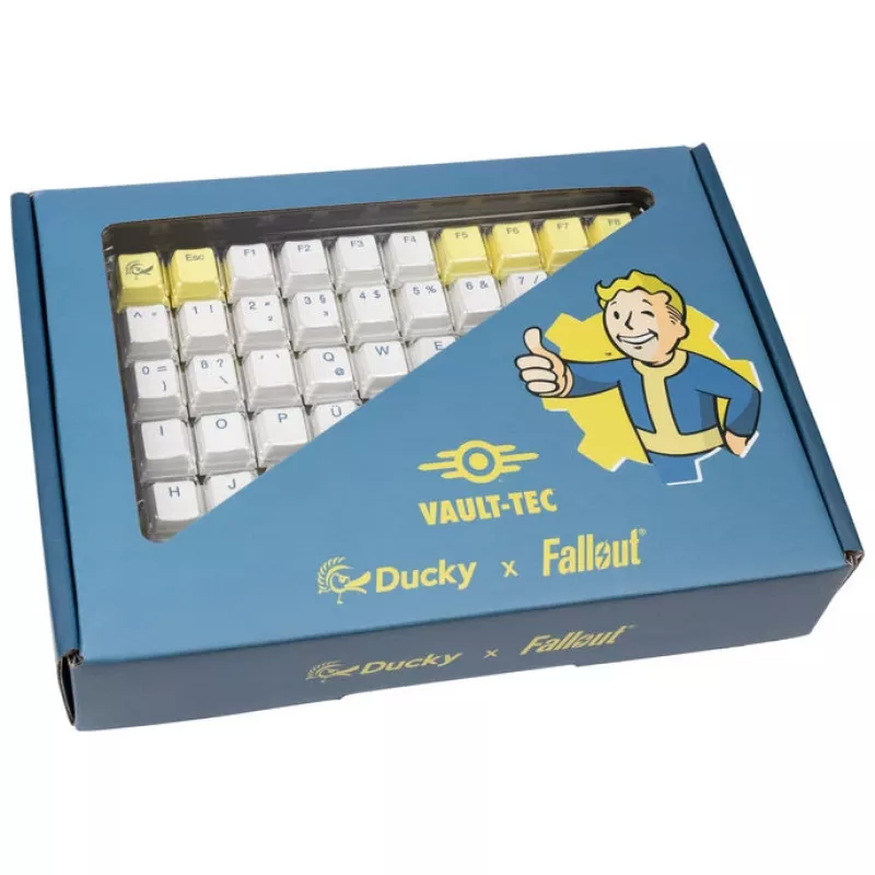 Keycap-sarja Ducky x Fallout 132-osainen ISO DE-asettelu
