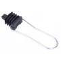 Kuitukaapelipidike Extralink AC-12 2–24 kuidulle, max. nippu-Ø 1,2 cm, ABS ja metalli, musta
