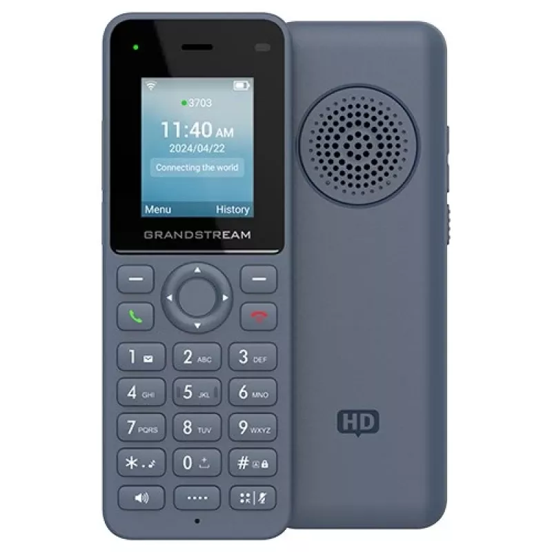 Grandstream Networks WP816 IP-puhelin antrasiitti 2 linjaa LCD Wi-Fi