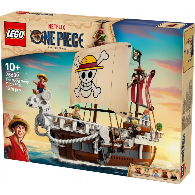LEGO-setti The Going Merry merirosvolaiva 75639 — One Piece palikkamalli