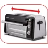 Leivänpaahdin Tefal TL6008 2 viipaletta 1300 W alumiini musta