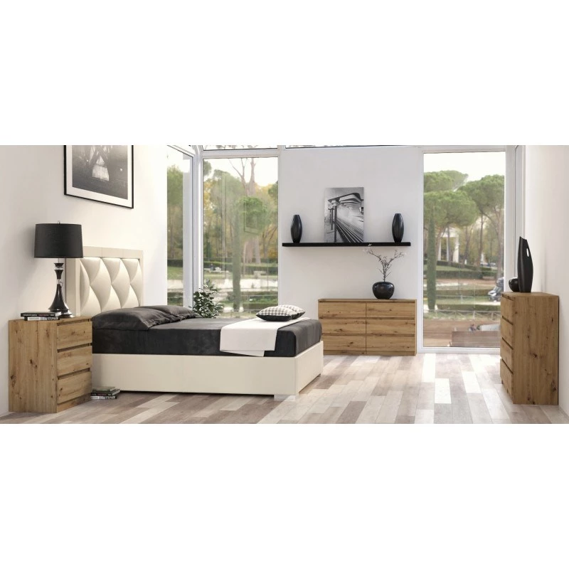 Lipasto Topeshop M6 140 ARTISAN tammi 6 laatikkoa