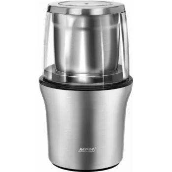 Terämylly MPM MMK-06M – ruostumaton teräs, 200 W, 70 g kapasiteetti, yksi nopeus
