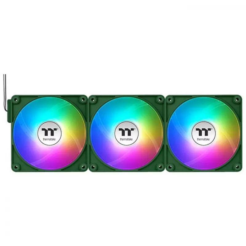 Thermaltake CT140 EX Reverse ARGB Sync tuuletin 14 cm Racing Green 3 kpl