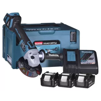 Kulmahiomakone 18V 3x5.0Ah akku DGA513RT3J MAKITA