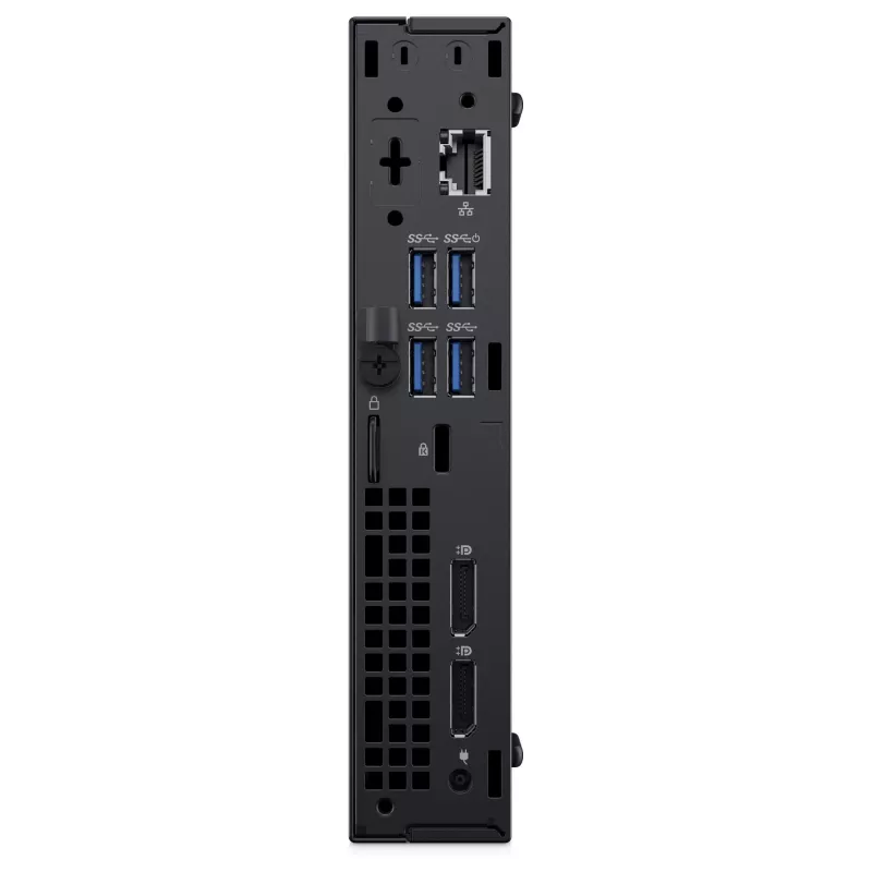 Mini-PC tecXL OptiPlex 7070 MP (kunnostettu) — Intel Core i3-9100T, 16 GB DDR4, 256 GB SSD, Windows 10 Pro, MFF