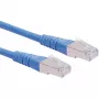 ROLINE S/FTP-(PiMF-)patchkaapeli Kat. 6, sininen, 0,5 m (21.15.1324)
