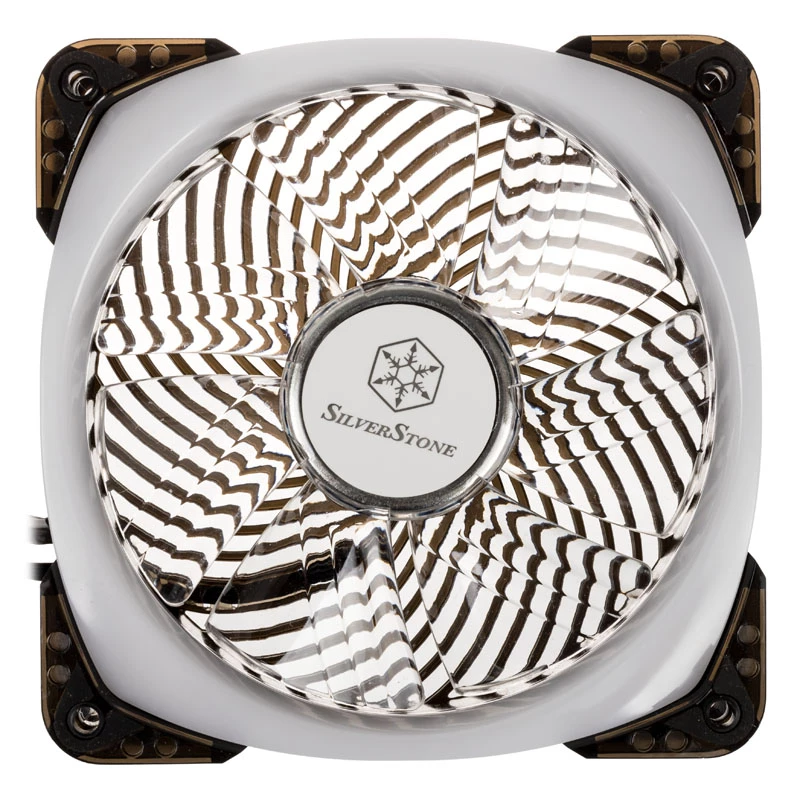 SilverStone SST-AP124-ARGB 120mm ARGB kotelotuuletin - musta