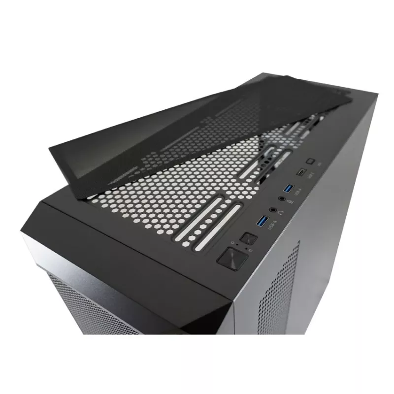 LC-Power Gaming 804B Midi Tower musta