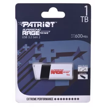 USB-muistitikku PATRIOT PEF1TBRPMW32U — 1 TB, USB Type-A, USB 3.2 Gen 2, valkoinen