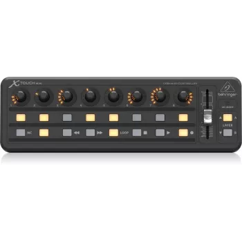 MIDI-näppäimistö USB Behringer X-TOUCH MINI ohjaustyyppi painikkeet säätimet liukusäätimet